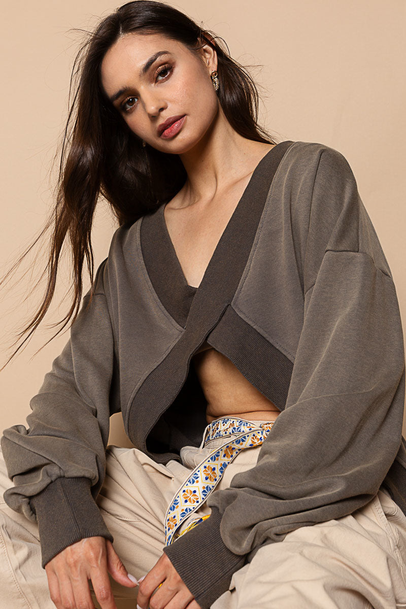 Never Settle Reversible Sweater