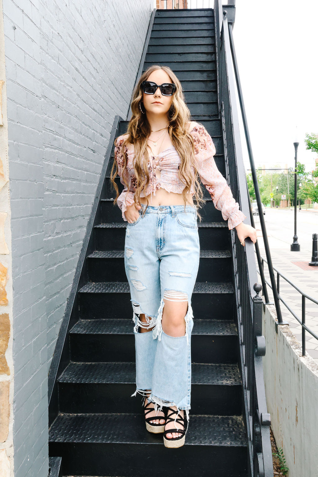 Sweetie Floral Top