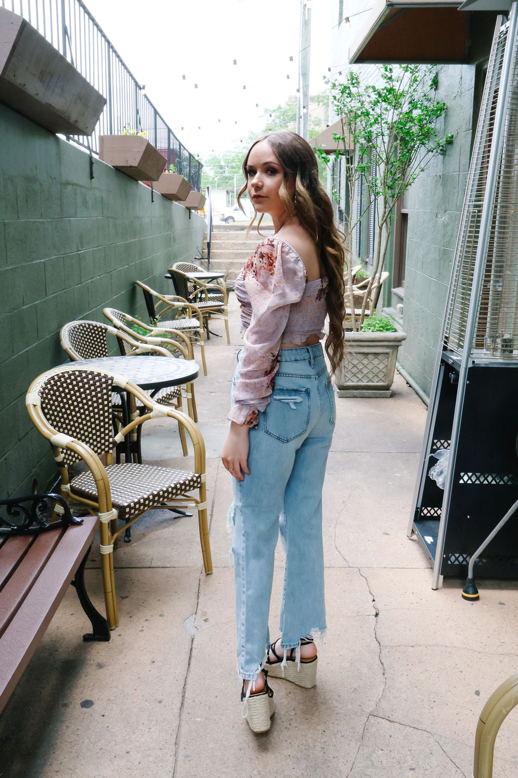 Sweetie Floral Top