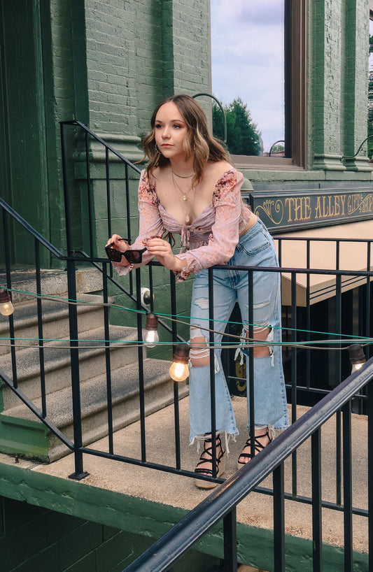 Sweetie Floral Top