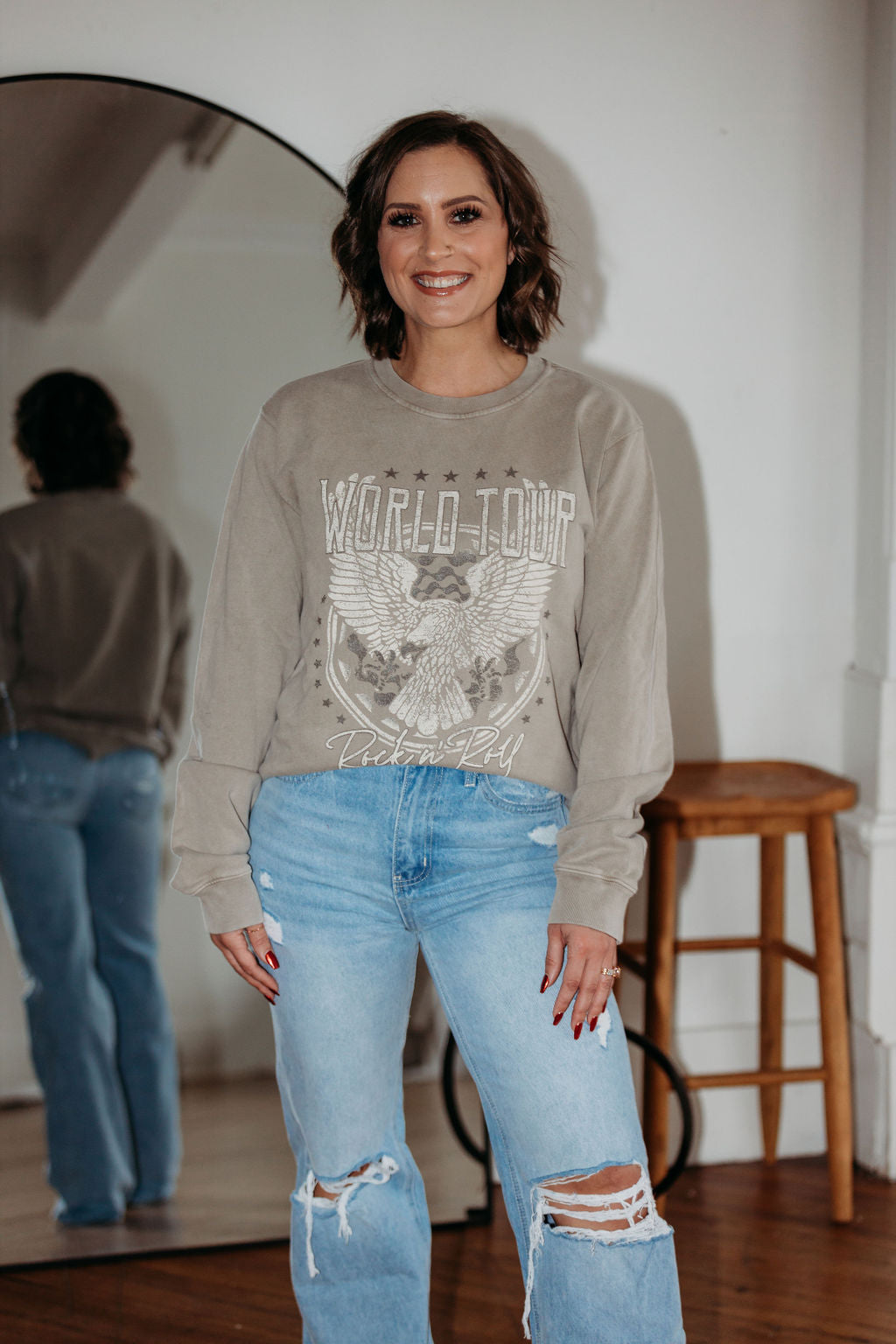 World Tour Rock N Roll Sweatshirt