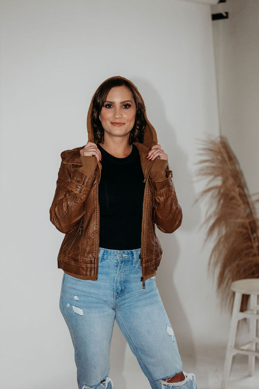 Vegan Leather Jacket