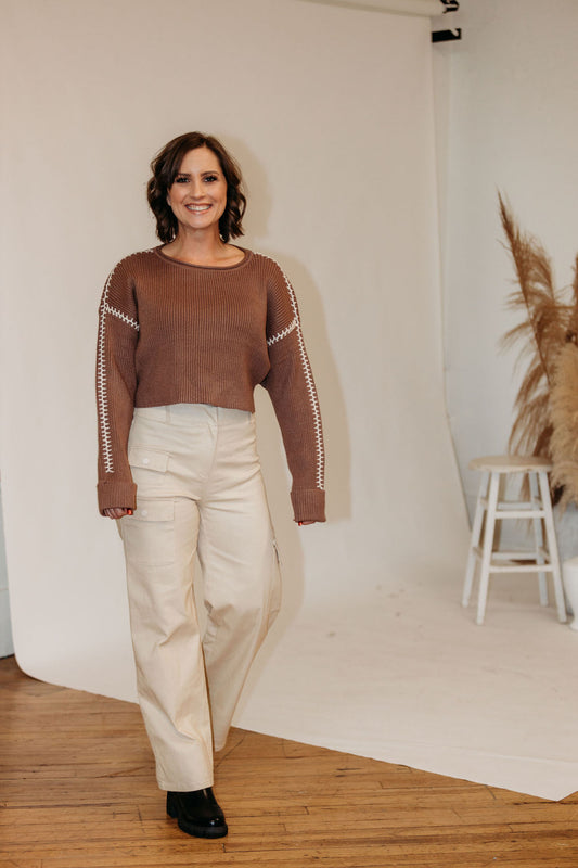 Malloree Cargo Pants - Khaki
