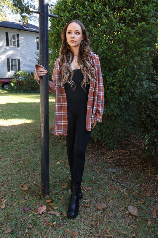Rayna Rust Flannel