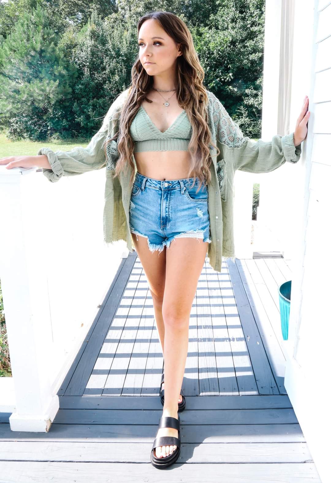 Nora Button Down