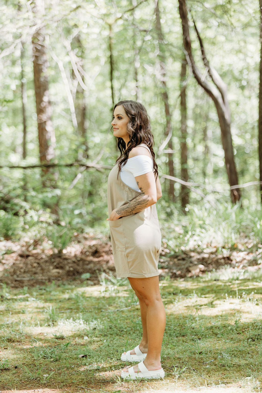 Open Back Romper