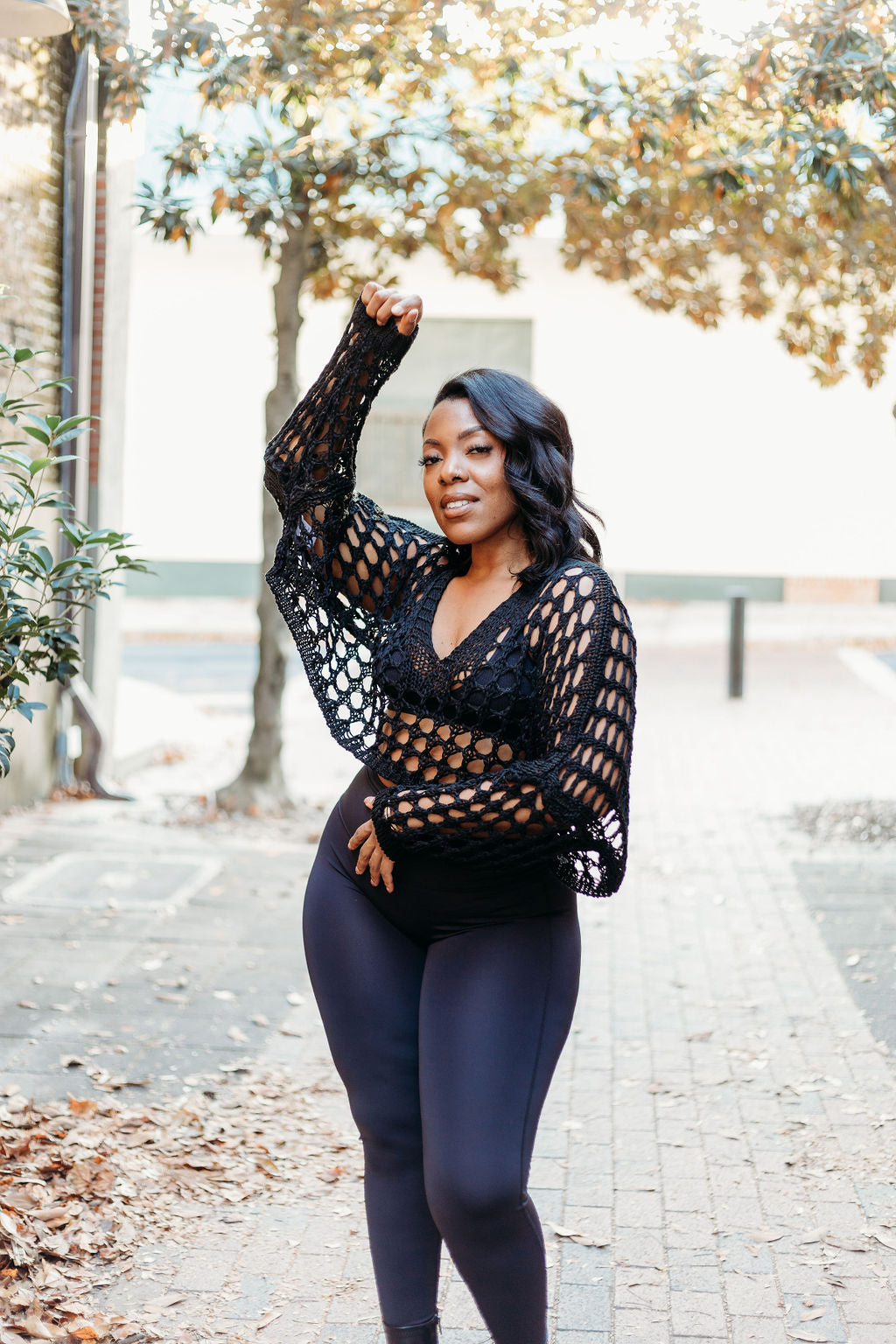 Venti Crochet Top
