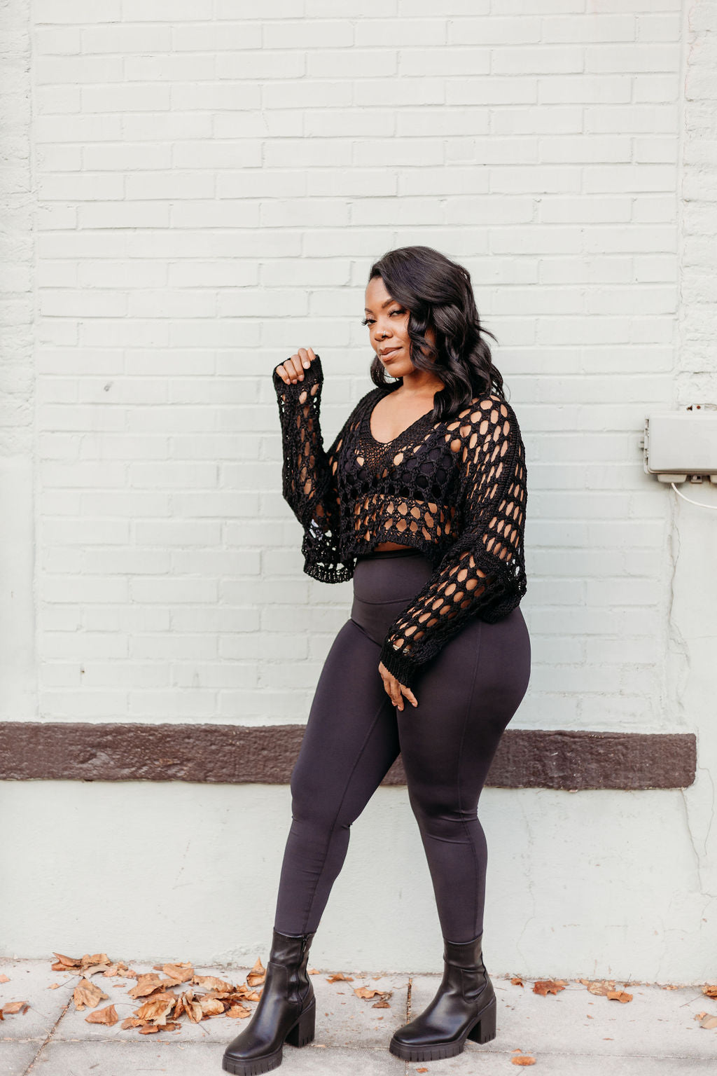 Venti Crochet Top
