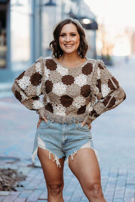 Can't Compare Crochet Top