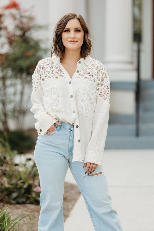 Nina Button Down