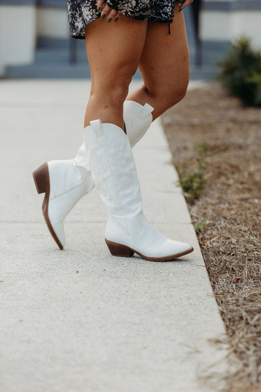 Western Knee High Boots
