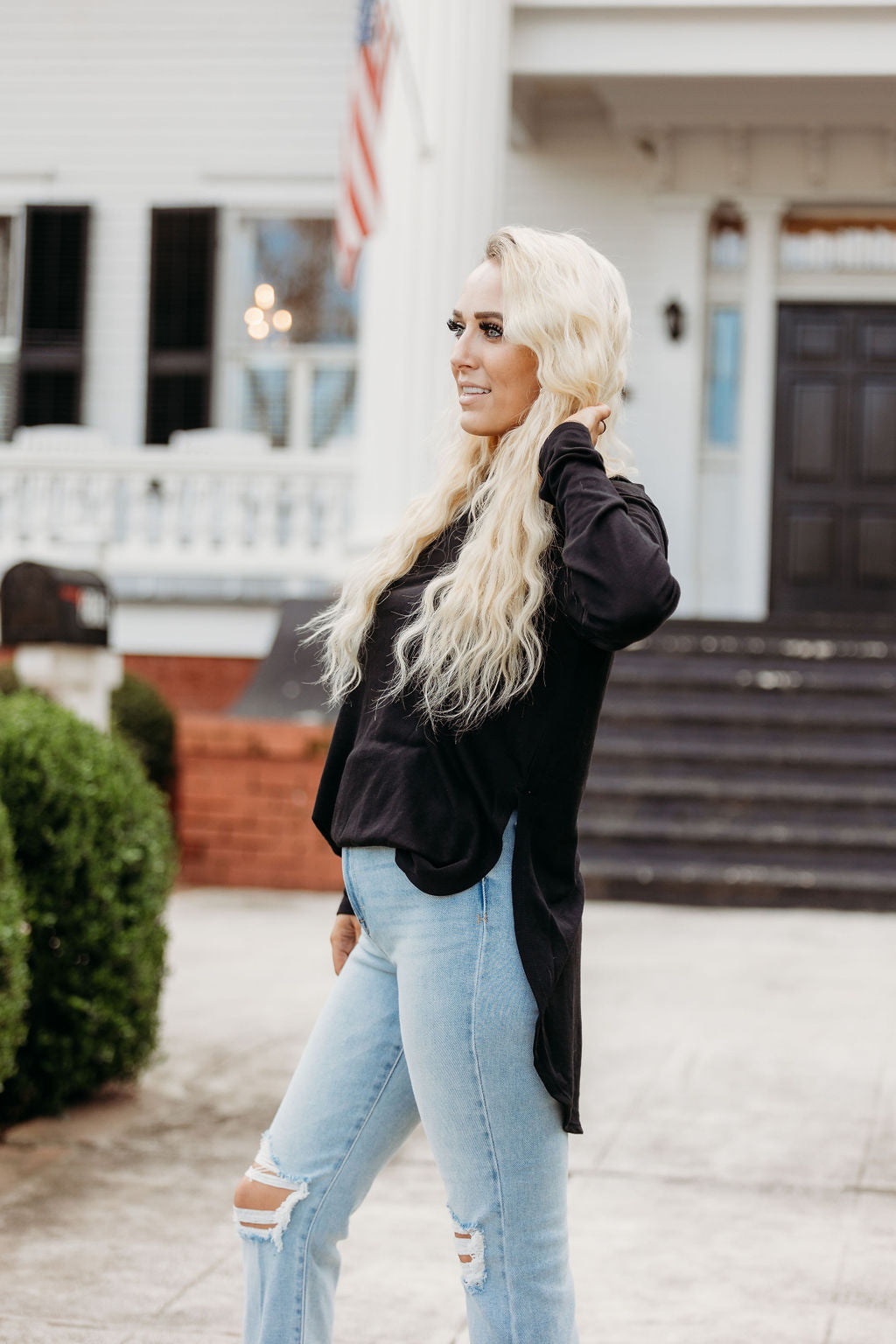 Boyfriend Lounge Top