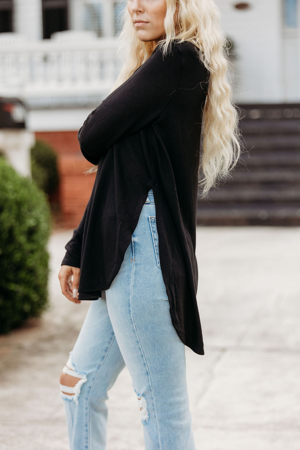 Boyfriend Lounge Top
