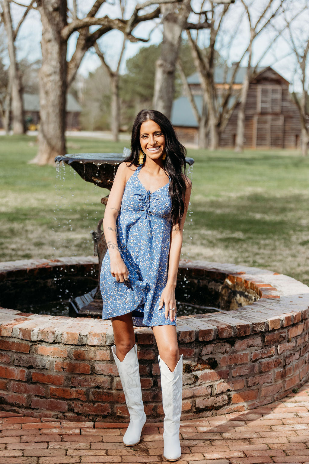 Tia Halter Sundress