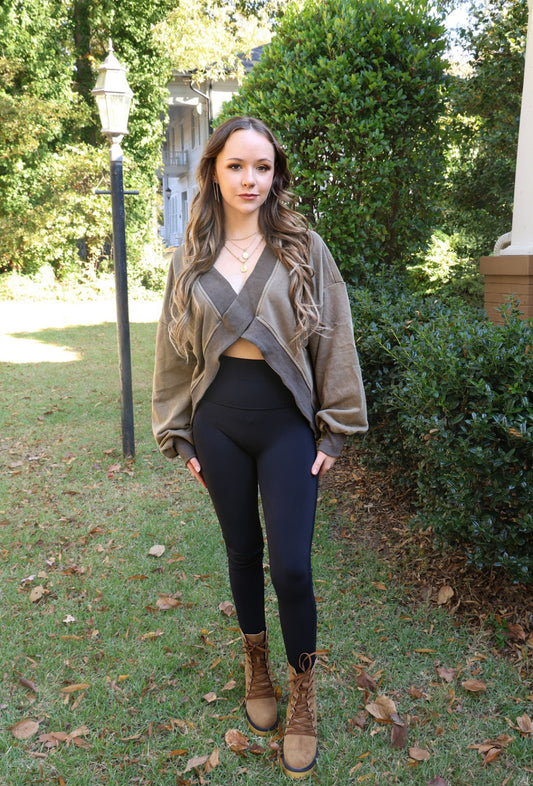 Never Settle Reversible Sweater