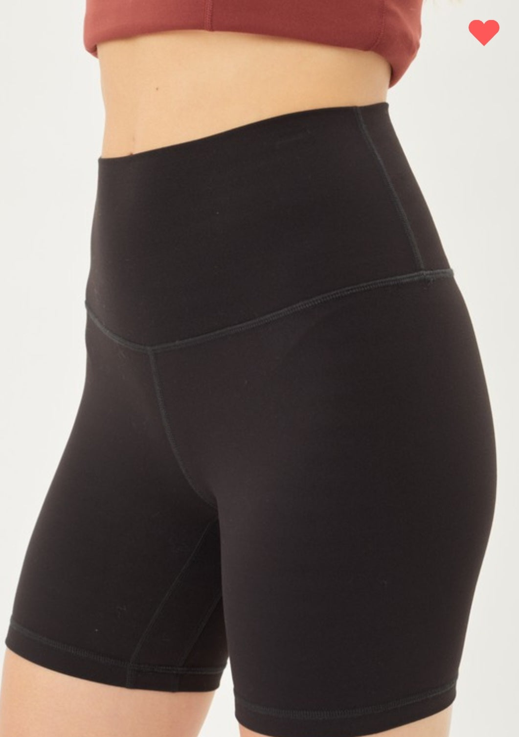 Solid Biker Shorts